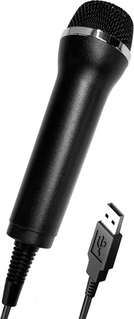 VODOOL USB-Kabelmikrofon in Schwarz für Nintendo Switch, Xbox, PC und weitere Geräte als Kondensator-Karaoke-Aufnahmemikrofon mit Ultra-Weitbereichsfunktion - Bild 1