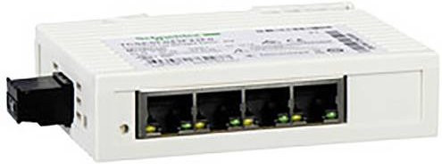 Schneider Electric TCSESL043F23F0 Netzwerk Switch Ethernet/LAN 100 Mbit in Weiß - Bild 1