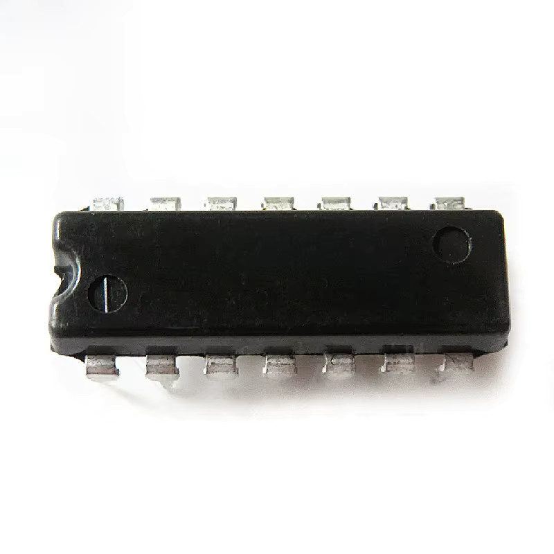 10er Set SN74LS06N 74LS06 DIP-14 Logik-Baustein in Schwarz - Bild 2