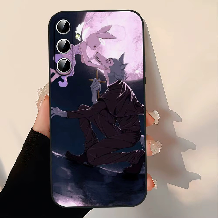 Anime Beastars Handyhülle Soft Cover für Samsung Galaxy S21 S22 S23 S24 S25 S26 Ultra FE Plus 5G A52S in Multicolour - Bild 6
