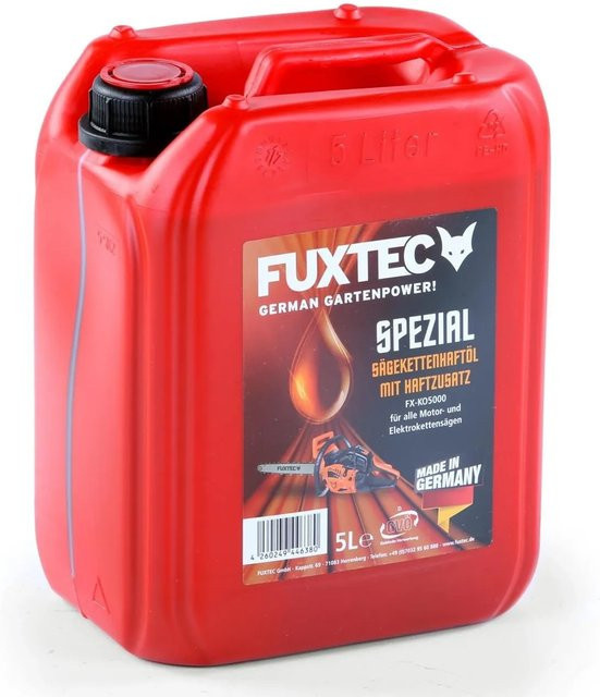 FUXTEC FX-KO5000 Mineralisches Kettenöl, 5 Liter - Bild 1