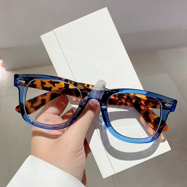 Kammpt Brille, rund, Vollrand, Kunststoff, blau, Damen - Bild 1