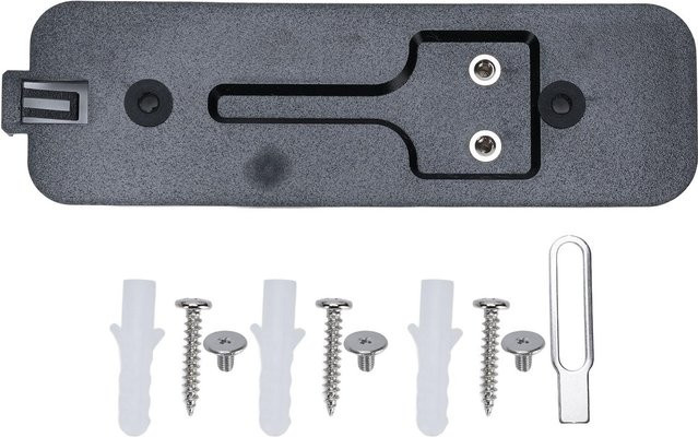 OutsideWorld Türklingel-Rückplatte Standard-Ersatzteil aus Aluminium in Grau - Bild 1
