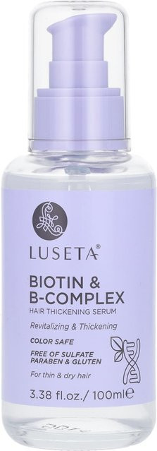 Luseta Beauty Biotin und B-Komplex Haarstärkendes Serum, 100 ml, feines trockenes coloriertes Haar - Bild 1