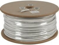 goobay Netzwerkkabel Cat.6 S/FTP PiMF Ethernet LAN 100 m in Grau oder Weiß - Bild 1