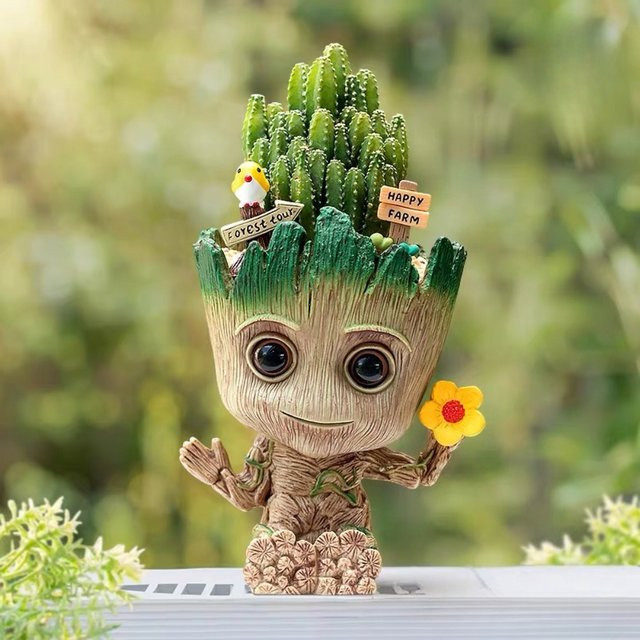 Bandai Marvel Guardians of the Galaxy Groot, Actionfiguren, 12,5 cm - Bild 1