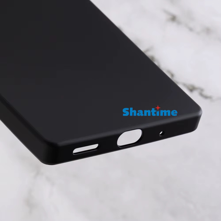 Stoßfeste TPU-Gummihülle für Oukitel C66 4G in Schwarz - Bild 3