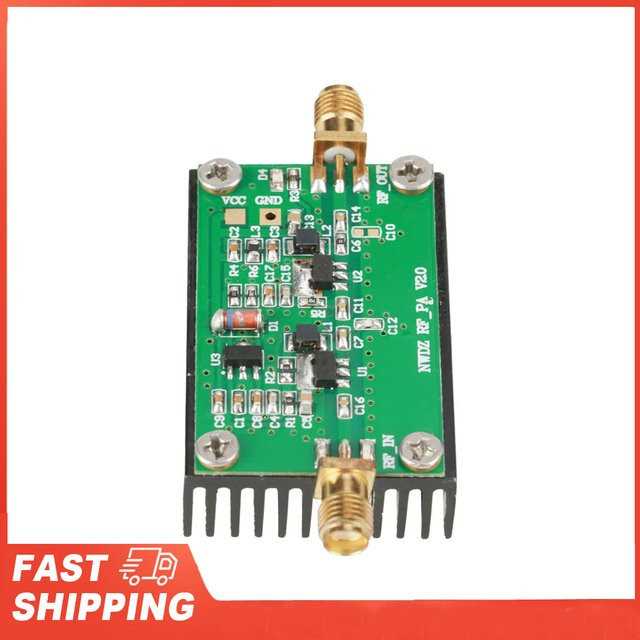 KKMOON RF Leistungsverstärker für Radio HF VHF UHF FM Sender, 2 MHz-700 MHz, 3 W, Grün - Bild 1