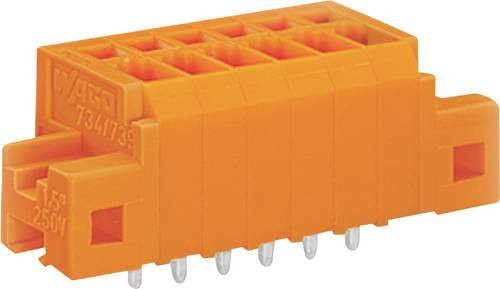 WAGO Leiterplattenklemme 739-337/001-000 in Orange, 180 Stück - Bild 1