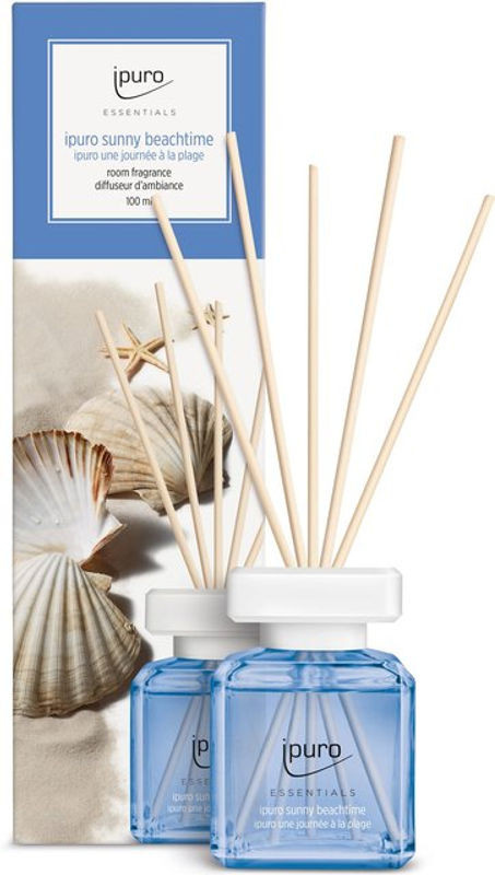 Raumduft ipuro SUNNY BEACHTIME in Weiß und Transparent mit Glas und Kunststoff - Bild 1