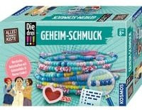 KOSMOS Die drei !!! Geheim-Schmuck Experimentierkasten mit Perlen und Morsecode für Kinder ab 8 Jahren - Bild 1