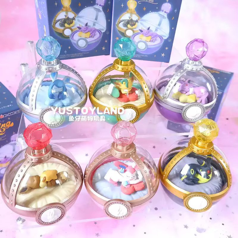 Re-Ment Pokémon Eevee & Freunde Träumer-Set, 2-teiliges Set, Sammelfiguren - Bild 2