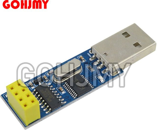 GOHJMY USB-zu-Seriell-Port-Adapterplatine CH340T mit 2,4 G NRF24L01 Wireless-Modul für Arduino mit USB-C Anschluss - Bild 1