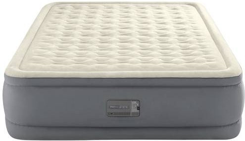 Intex Premaire Elevated Luftbett in Weiß und Grau, B/T/H: 152 x 203 x 46 cm - Bild 1