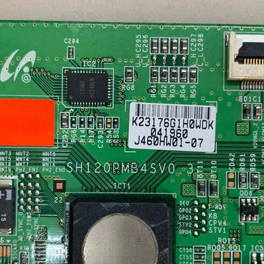 Samsung T-CON-Platine SH120PMB4SV0.3 BN95-00542A in Grün, passend für UA46D6000SJ UE46D6200TS UA46D6400UJ UN46D6400UF UN46D6420UF UN46D6450UF - Bild 2