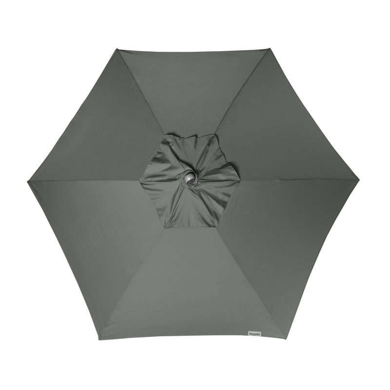 Doppler Sonnenschirm Expert 280 Auto Tilt Mittelmastschirm in Anthrazit mit Ø 280 cm - Bild 4