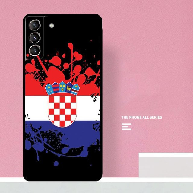 Handyhülle mit Kroatien Flagge Design für Samsung Galaxy S25 S26 Ultra S24 S23 S22 S21 S20 S10 Plus S25 FE in Multicolor - Bild 1