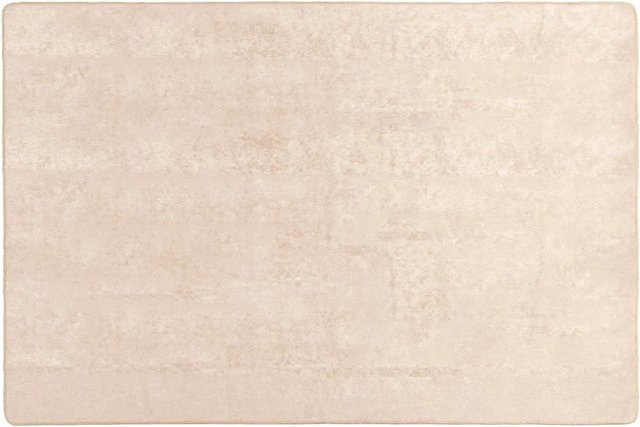vidaXL Teppichläufer MARSA in Creme, modern und rutschfest, B/T: 170 x 120 cm, aus Polyester und PVC - Bild 1