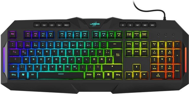 uRage Gaming-Keyboard Exodus 700 Semi-Mechanical, Schwarz, Membrane - Bild 1