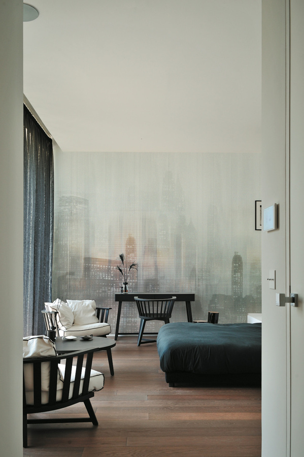 Jannelli & Volpi Mural Toronto 41390 Abstrakte City Wandgestaltung Modern aus Vinyl - Bild 1