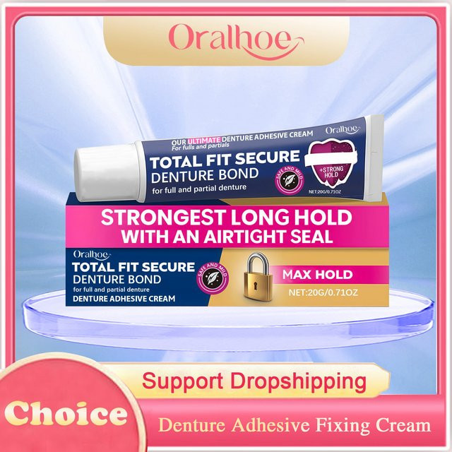 Prothesenkleber-Fixiercreme, Unisex - Bild 1