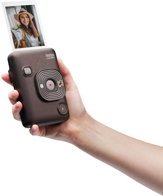 Fujifilm Instax mini LiPlay Sofortbildkamera in Deep Bronze mit Bluetooth und USB-C - Bild 1
