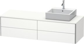 Duravit Waschtischunterschrank XSquare in Weiß Matt, B/T/H: 160 x 54,8 x 40 cm - Bild 1