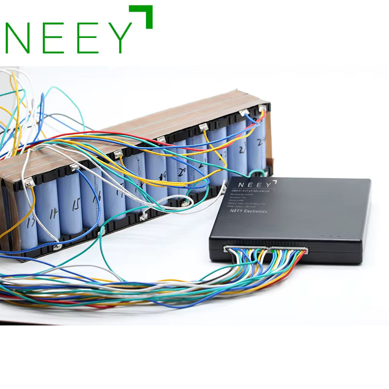 Neey 4. Generation 4A Active Balancer für Li-Ion und LiFePO4 Batterien, Smart Energy Equalization, Schwarz - Bild 2