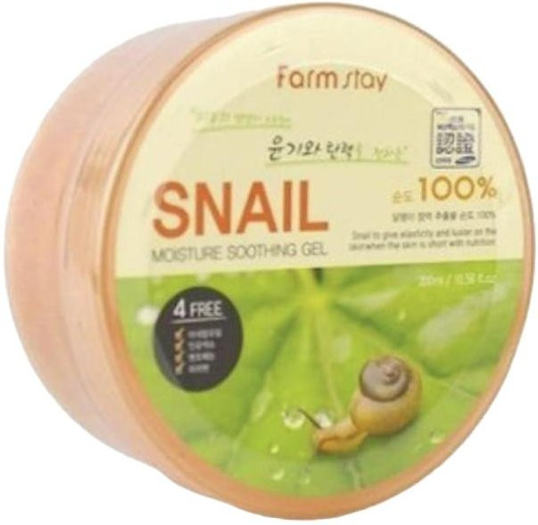 FARM STAY Feuchtigkeitsberuhigendes Gel mit Schneckenextrakt, 300 ml - Bild 1