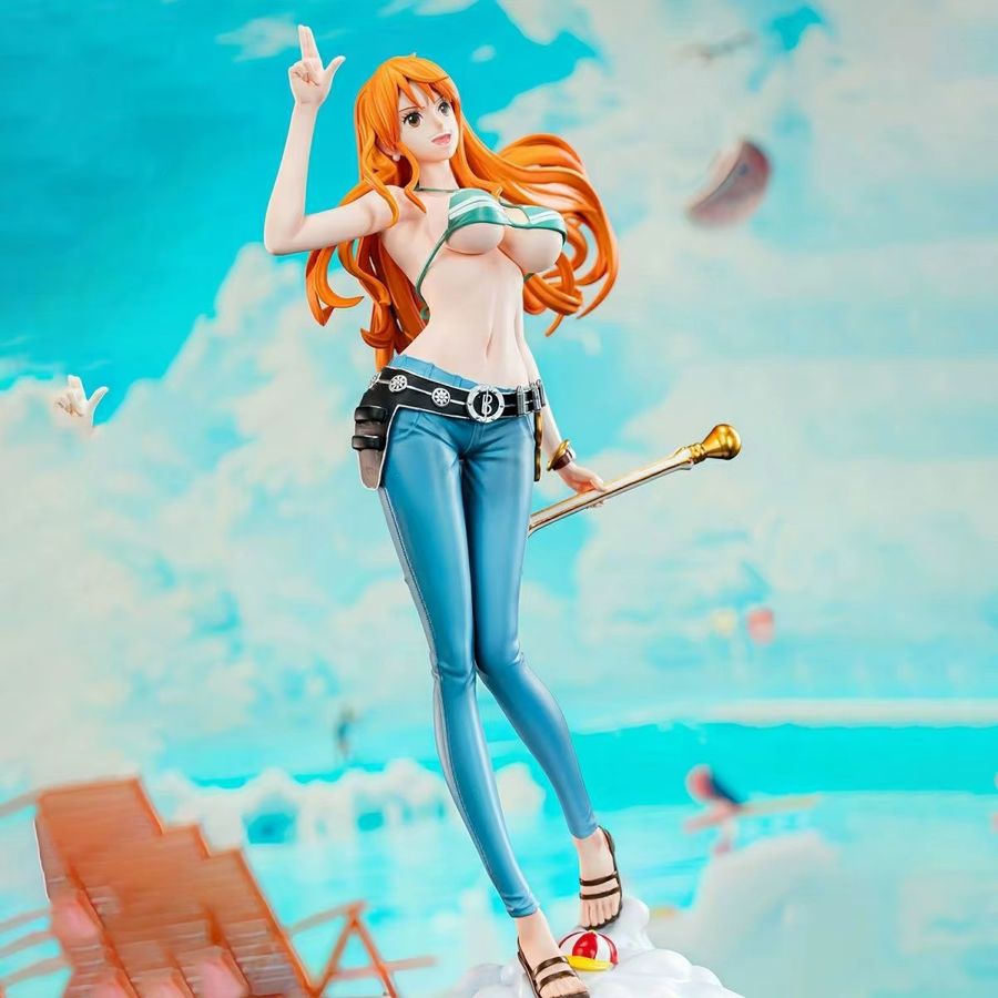 C2 TOYS Anime-Figur Nami Zwei Jahre später Strohhut-Truppen PVC-Statue, Höhe: 22 cm - Bild 2