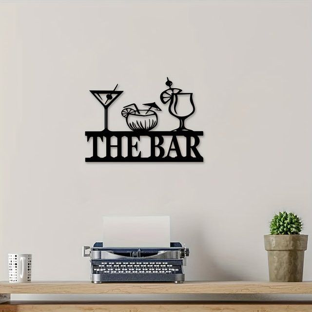 Juice Life Vintage-Wandkunst aus Metall als dekoratives Schild für Küche, Bar oder Büro, Breite: 30,0 cm, Höhe: 21,64 cm - Bild 1