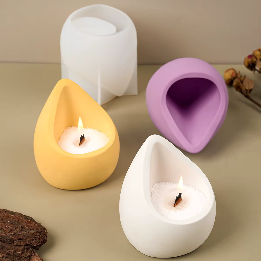 UDOCOOL Silikonform Wassertropfen für DIY Kerzen, Sukkulenten Vasen und Gipsarbeiten - Bild 2
