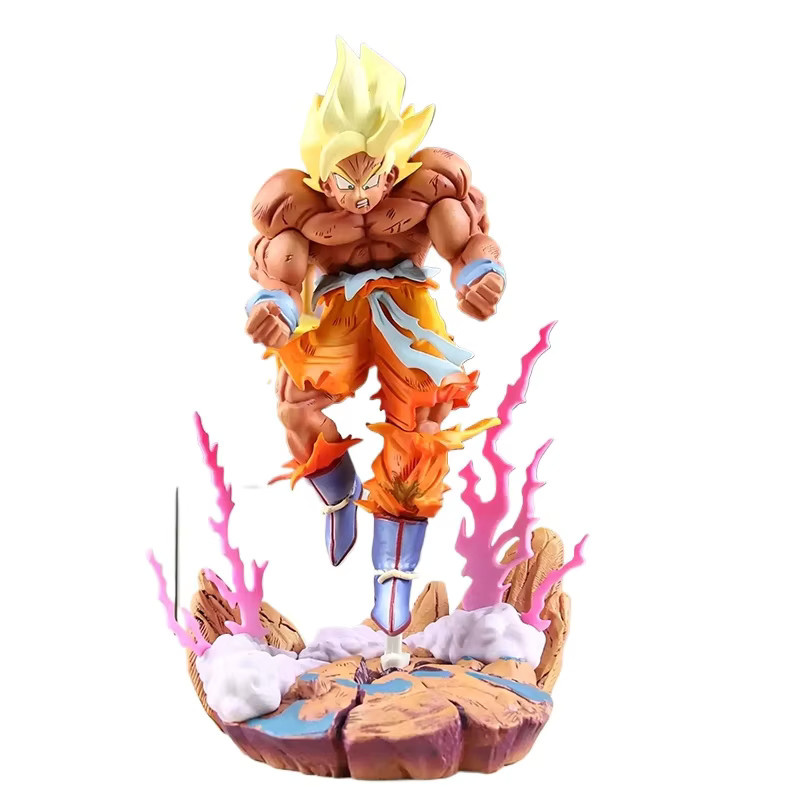 Bandai Dragon Ball Son Goku Anime-Figur, PVC-Statue, 28 cm, Bunt / Mehrfarbig - Bild 3