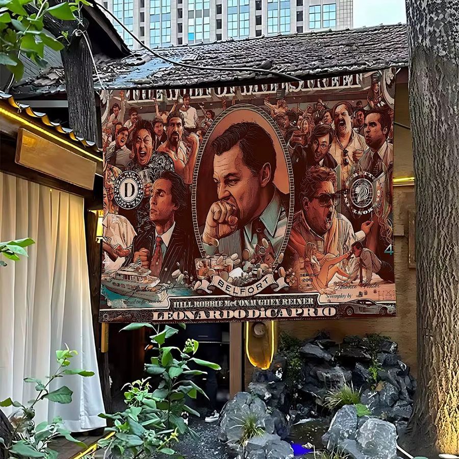 Potdemiel Geburtstagsparty Banner mit Wolf of Wall Street Motiv in Multicolor - Bild 4