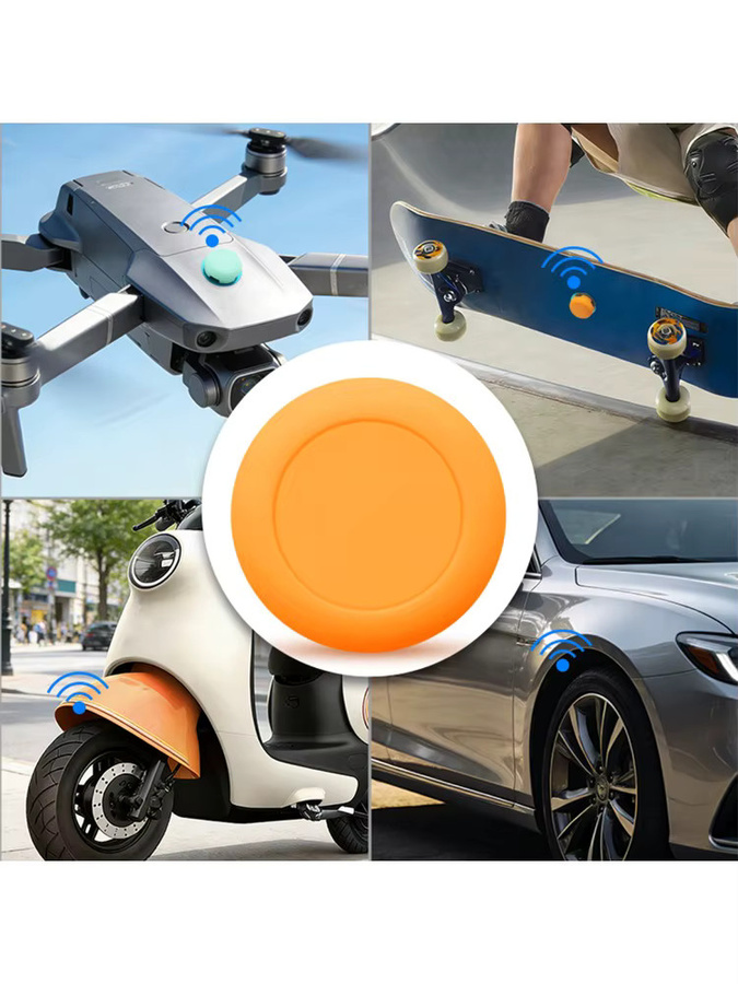 Magnetische Silikonhülle für Apple AirTag als wasserdichter GPS-Tracker-Halter für Fahrrad, Auto und Motorrad - Bild 4