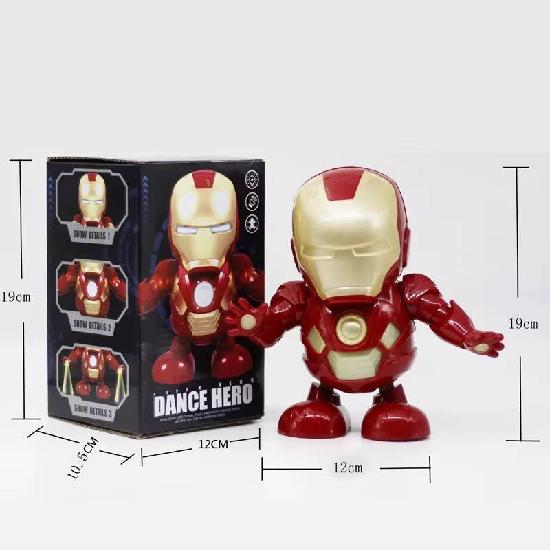 MINISO Marvel Iron Man, Tanzender Roboter, mit Sound - Bild 3