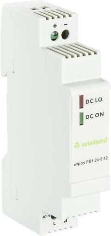 Wieland Electric 81.000.6300.0 Schaltnetzteil 24V 0.42A 10W in Weiß - Bild 1