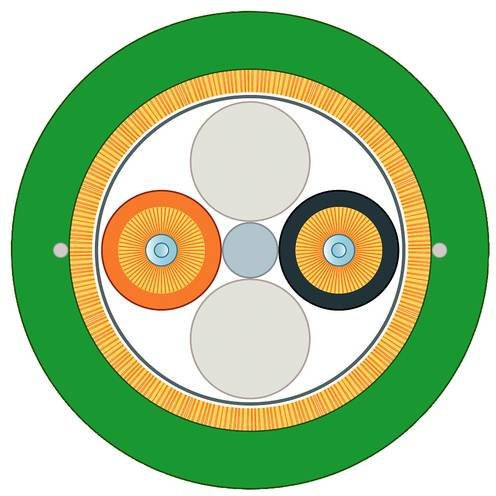 Siemens LWL-Kabel grün 6XV1861-3CN75 - Bild 1