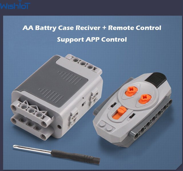 Wishiot Moc Baustein Batterie Box Empfänger Fernbedienung Kit App Steuerung - Bild 1