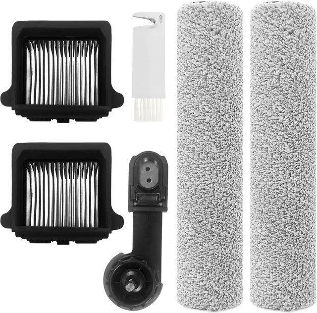 6-teiliges Ersatzset mit Bürstenwalzen und Filtern für Tineco Floor ONE S7 Flashdry Smart Akku-Nass-Trockensauger - Bild 1
