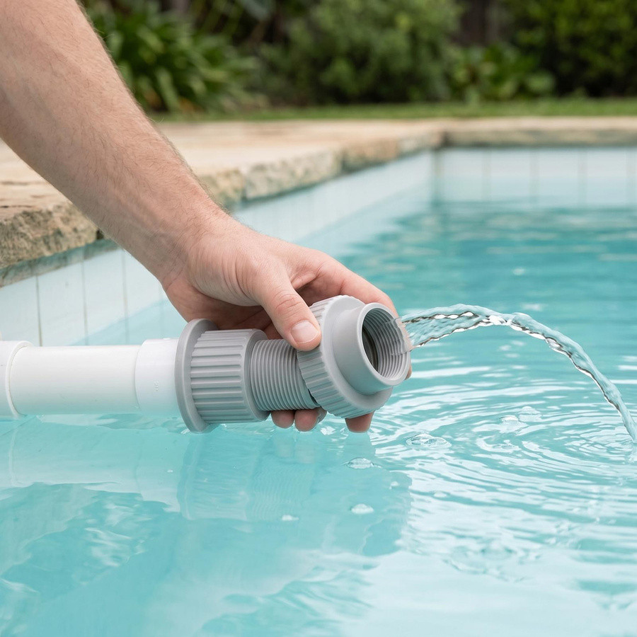 Fishine Poolbrunnen-Adapter für Aufstellpools und Bodeneinbaupools zur einfachen Montage und Wartung - Bild 2