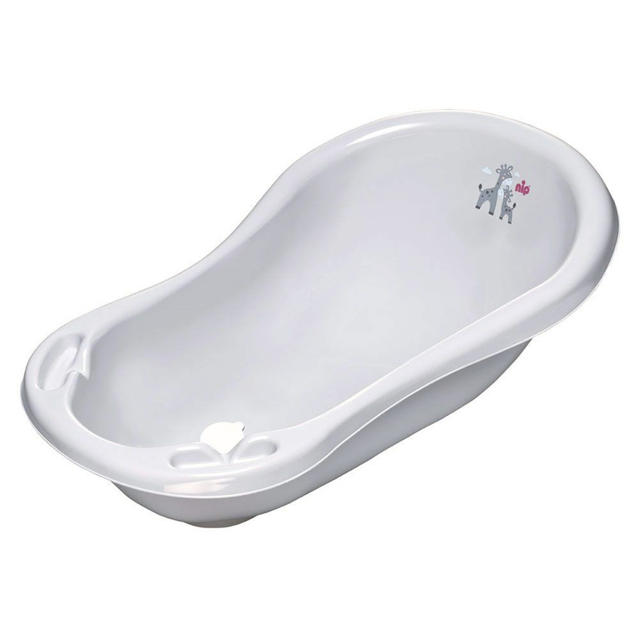 Nip Baby-Badewanne Giraffe in Grau und Weiß - Bild 1