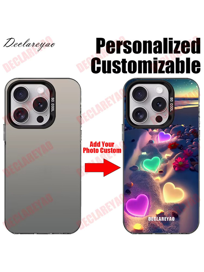 Personalisierbare DIY-Schutzhülle für Honor X7c Play 60 Plus 200 Smart 400 Lite 50 70 90 Lite X50i Magic 4 in Silber - Bild 2