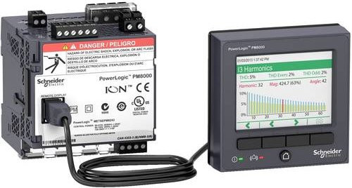 Schneider Electric METSEPM8214 E-Zähler in Grau - Bild 1