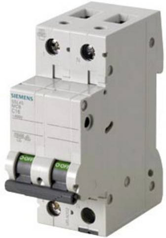 Siemens Leitungsschutzschalter 5SL4503-6 MCB 3A 230V Grau - Bild 1