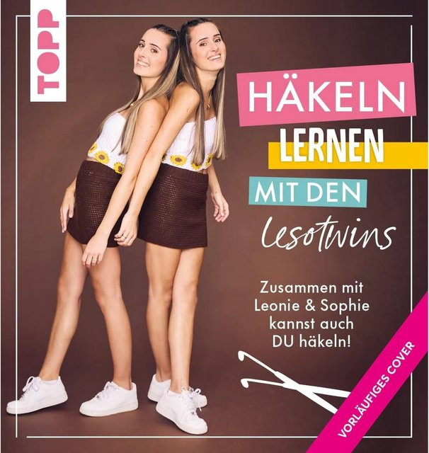 Häkeln lernen mit den @lesotwins, Leonie & Sophie, Hardcover - Bild 1