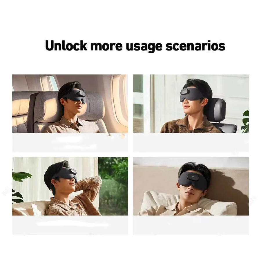 Mijia Smart Massage-Augenmaske, 3D-Verdunkelung, Wärmetherapie, Unisex - Bild 3