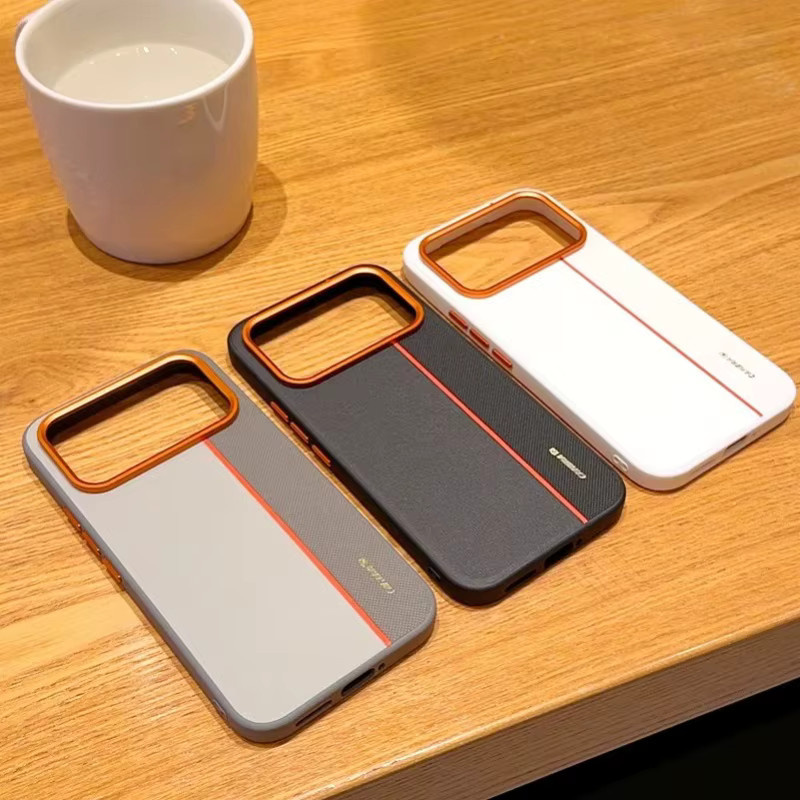 Xiaomi Poco F8 F7 Pro Ultra Schutzhülle aus weißem PU-Leder mit Lychee-Muster und magnetischem Verschluss - Bild 2
