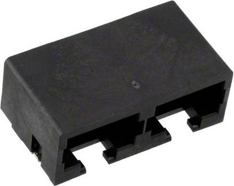 Molex Cat 3 Mod Jack/Plug 441930003 Buchse Schwarz - Bild 1