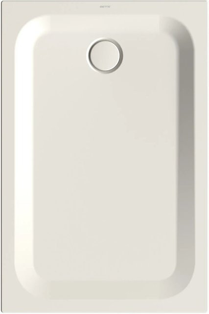 Bette Duschwanne Steel Side Rechteck aus Steel Enamel in Beige B/T: 140 x 90 cm - Bild 1